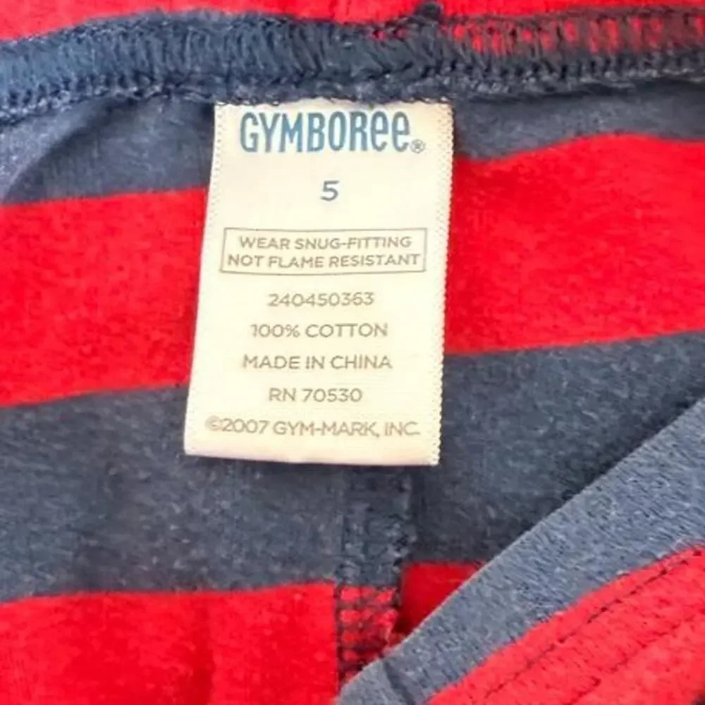 Gymboree red and blue striped...